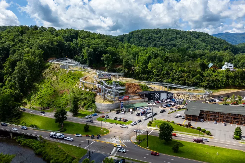 Pigeon Forge Racing Coaster