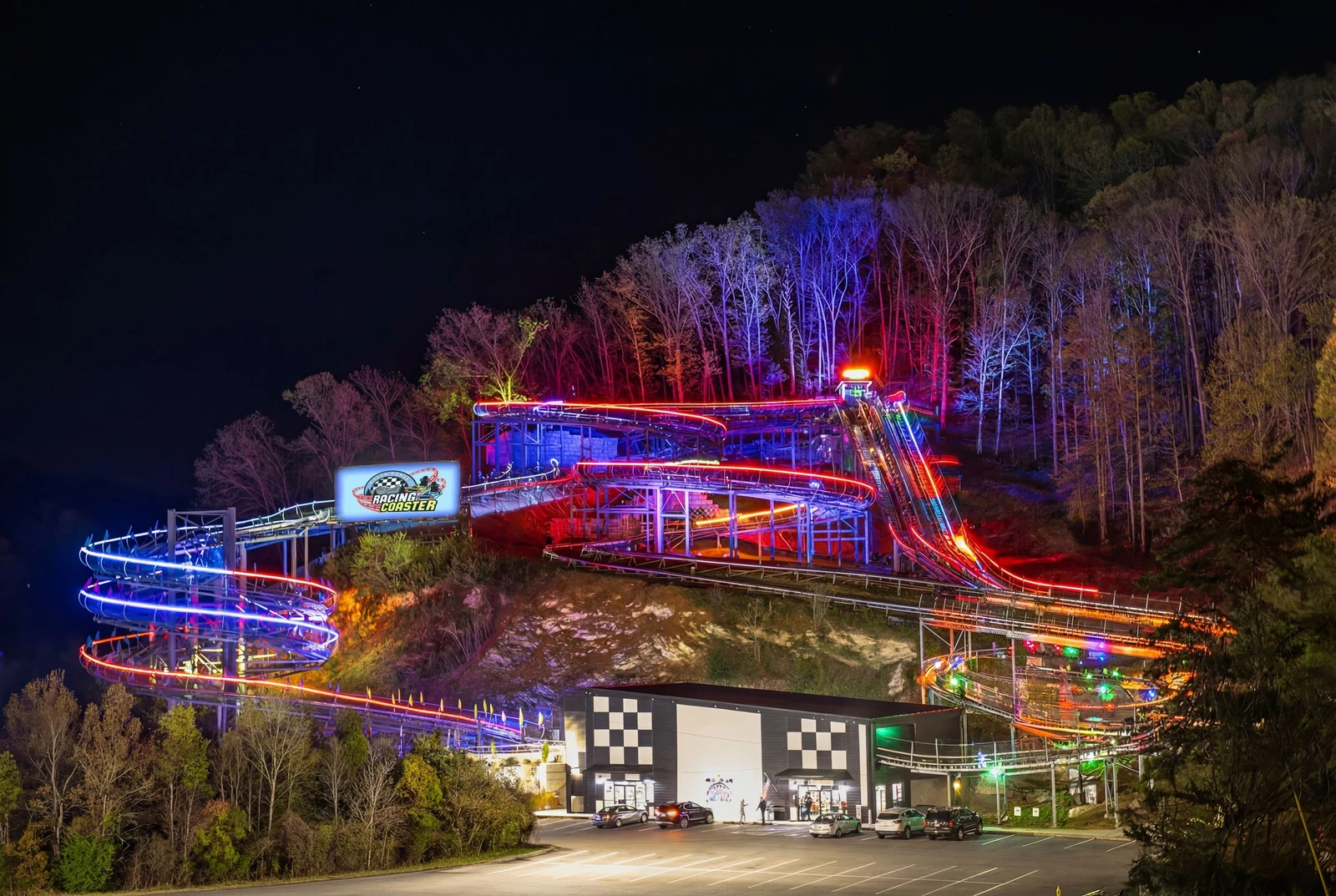 neon nights at PFRC